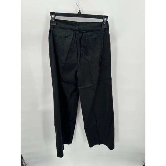 EVEREVE NWT Beth Wide Leg Tencel Pant in Black // 00 - Picture 12 of 13